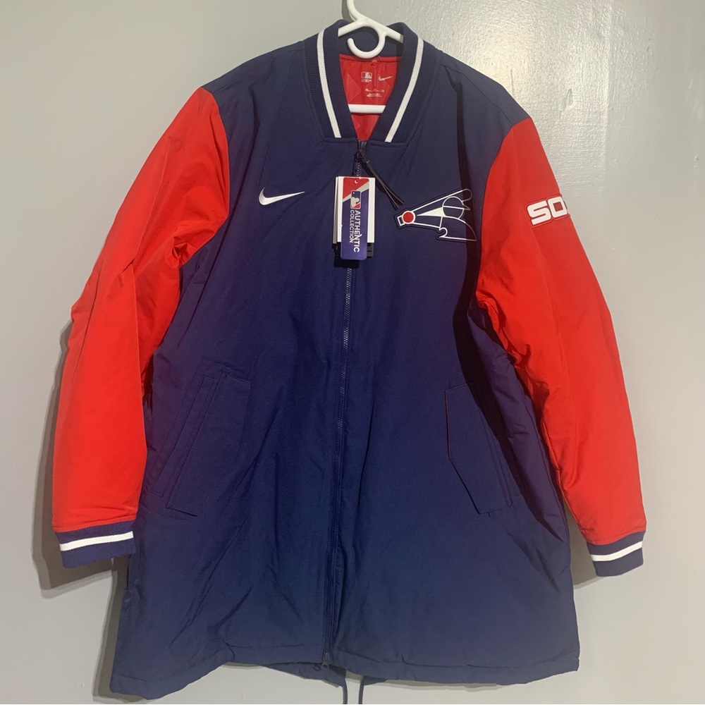 Nike Chicago‎ White Sox MLB Authentic Collection Dugout Jacket Men XXL NAC7 NWT